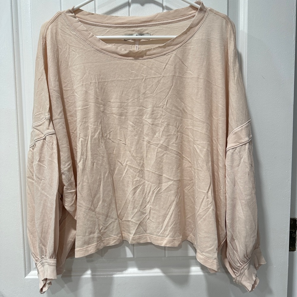 Free People Sugar Rush Crop Top in Peach